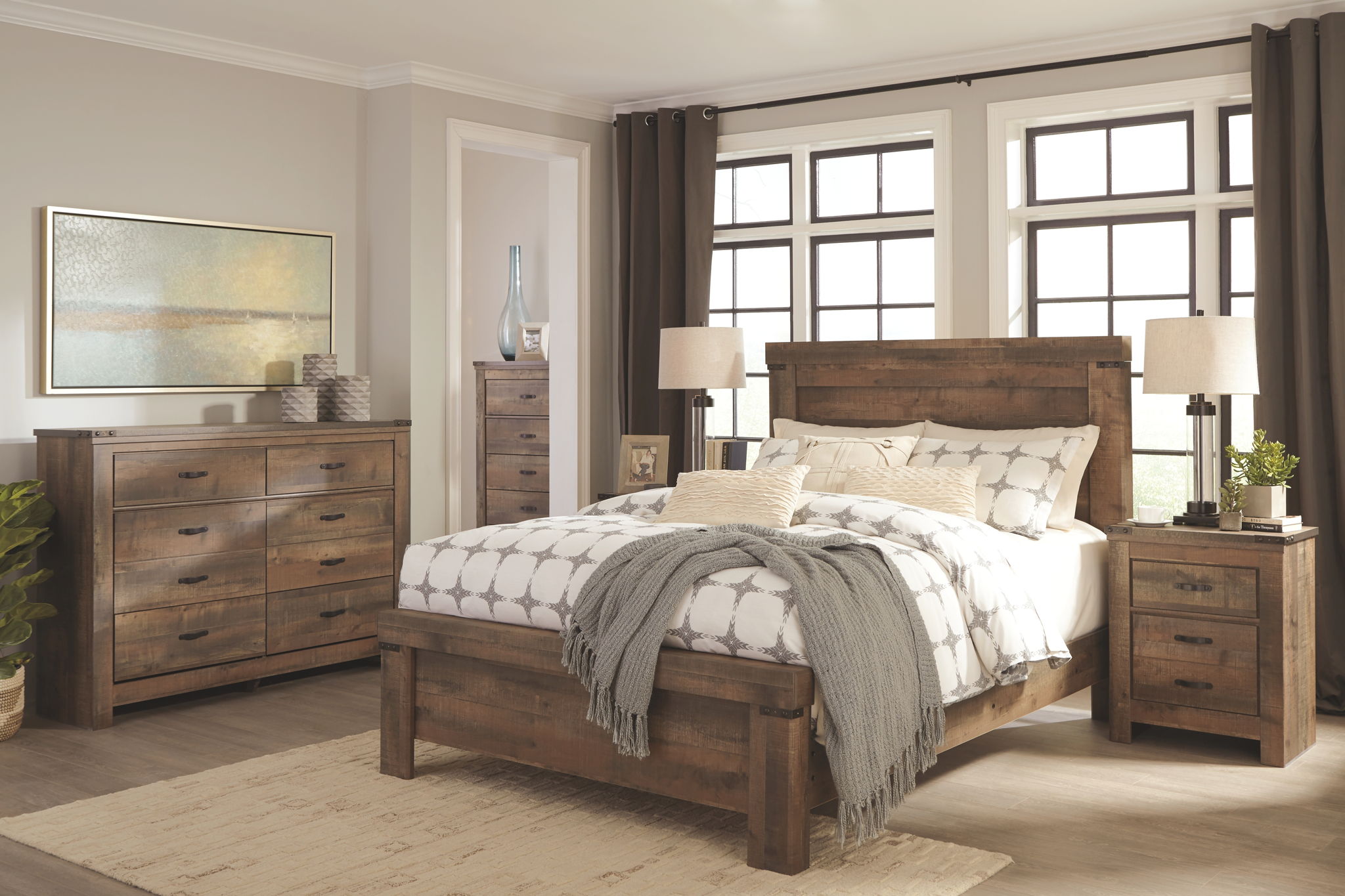 Trinell - Panel Bedroom Set - Urban Living Furniture (Los Angeles, CA)