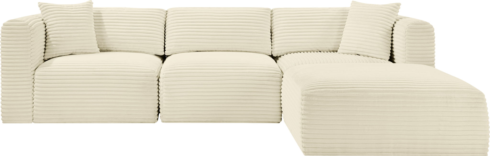 Shaggy - 4 Piece Modular Sectional - Urban Living Furniture (Los Angeles, CA)