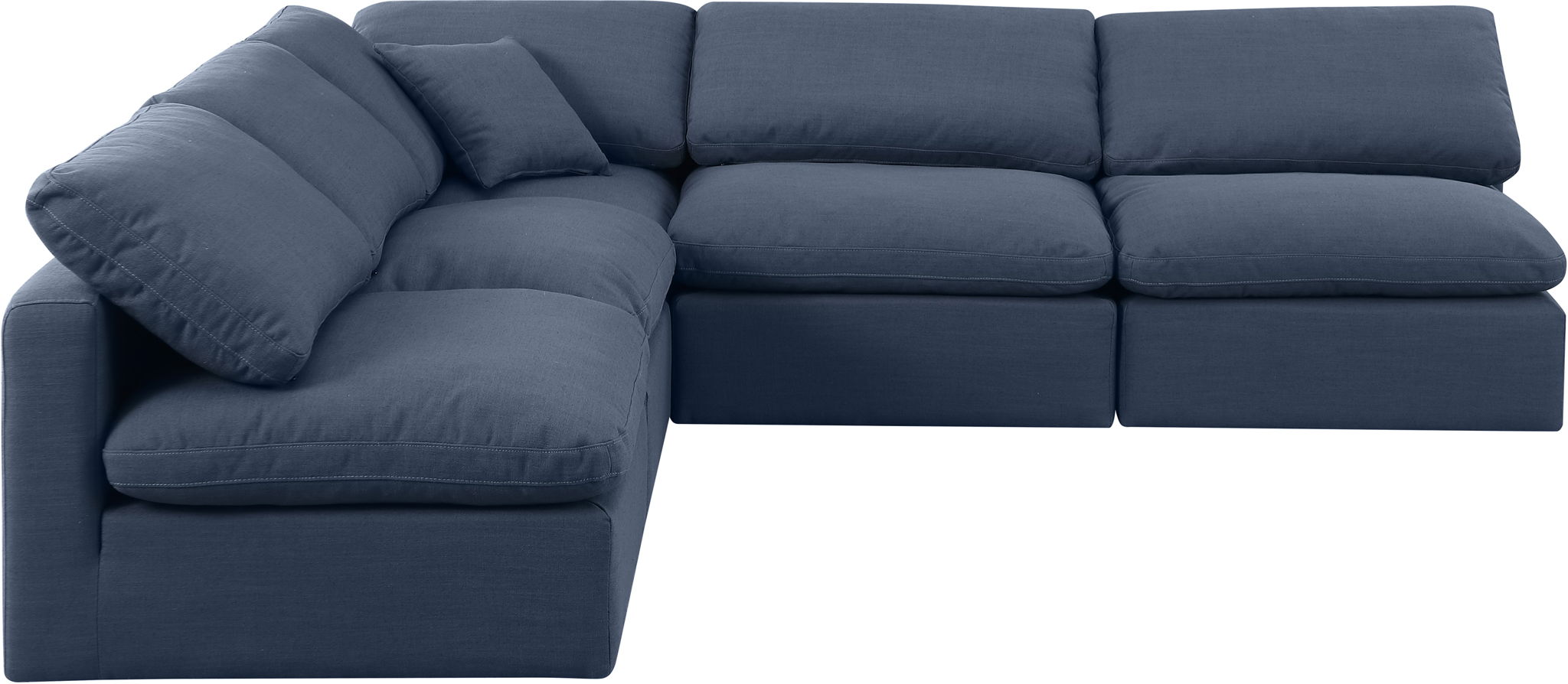 Indulge - Linen 5 Piece Modular Corner Armless Sectional - Urban Living Furniture (Los Angeles, CA)