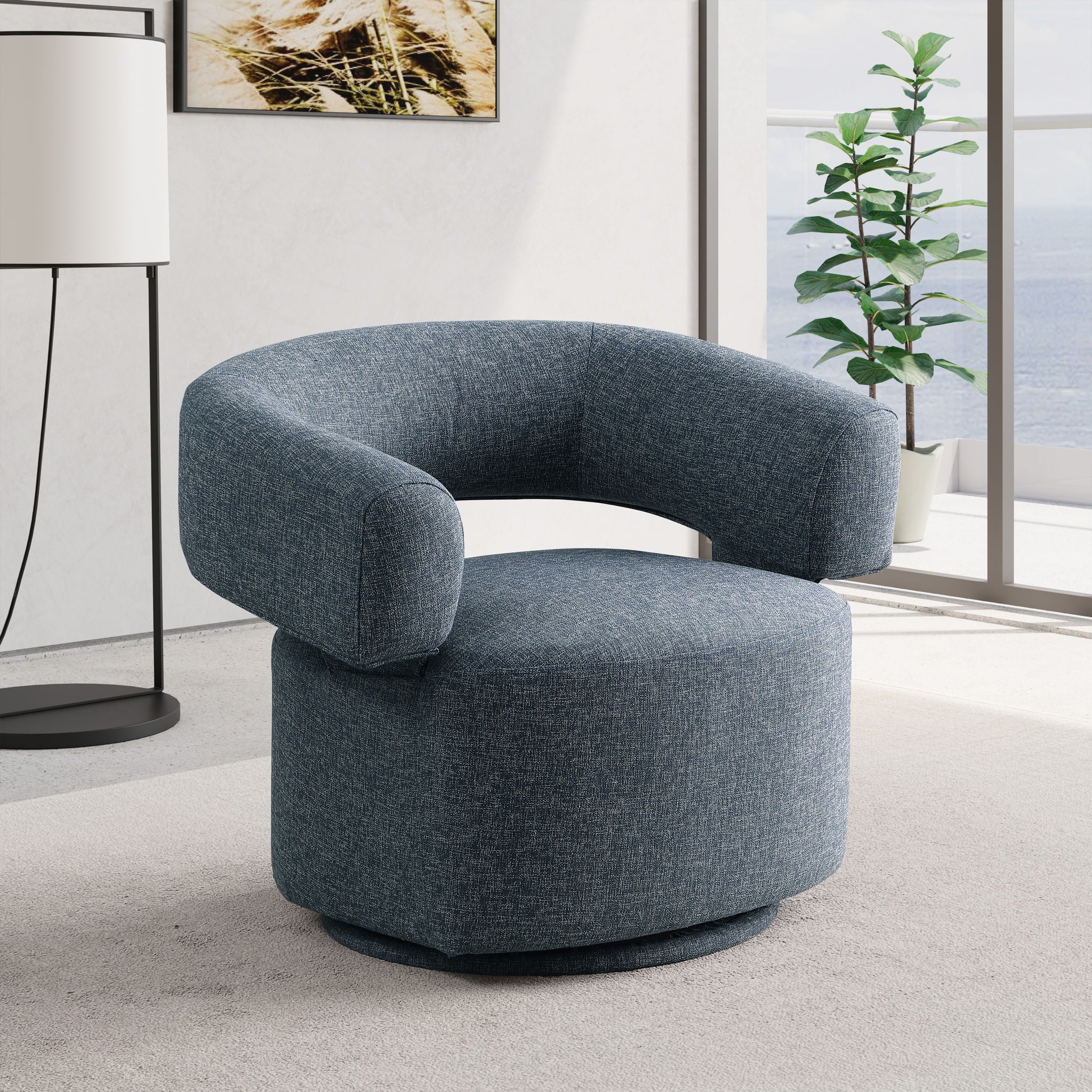 Niya - Swivel Accent Chair - Urban Living Furniture (Los Angeles, CA)