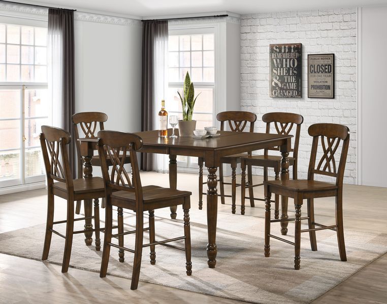 Dylan - Counter Height Chair (Set of 2) - Walnut