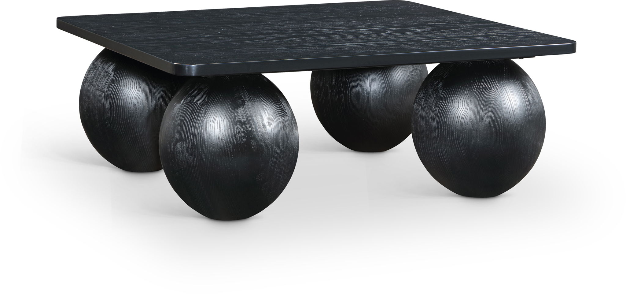 Fitch - Oak Veneer Coffee Table - 4 Legs - Urban Living Furniture (Los Angeles, CA)