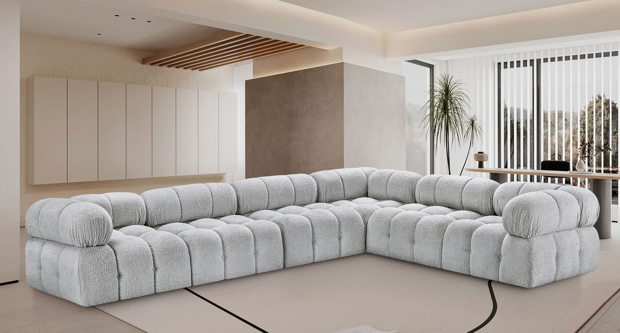 Ames - 6 Piece Modular Corner Sectional - Urban Living Furniture (Los Angeles, CA)