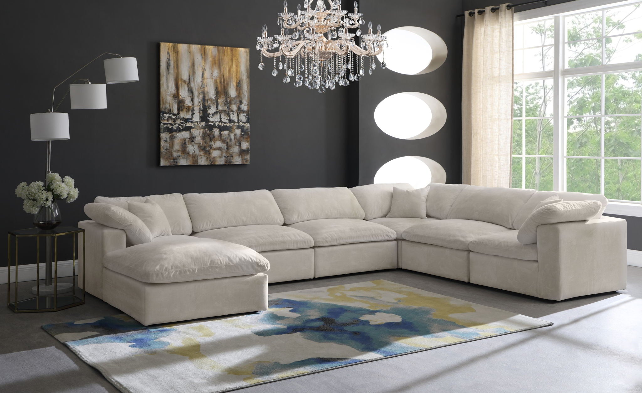 Cozy - 7 Piece Modular Sectional - Urban Living Furniture (Los Angeles, CA)