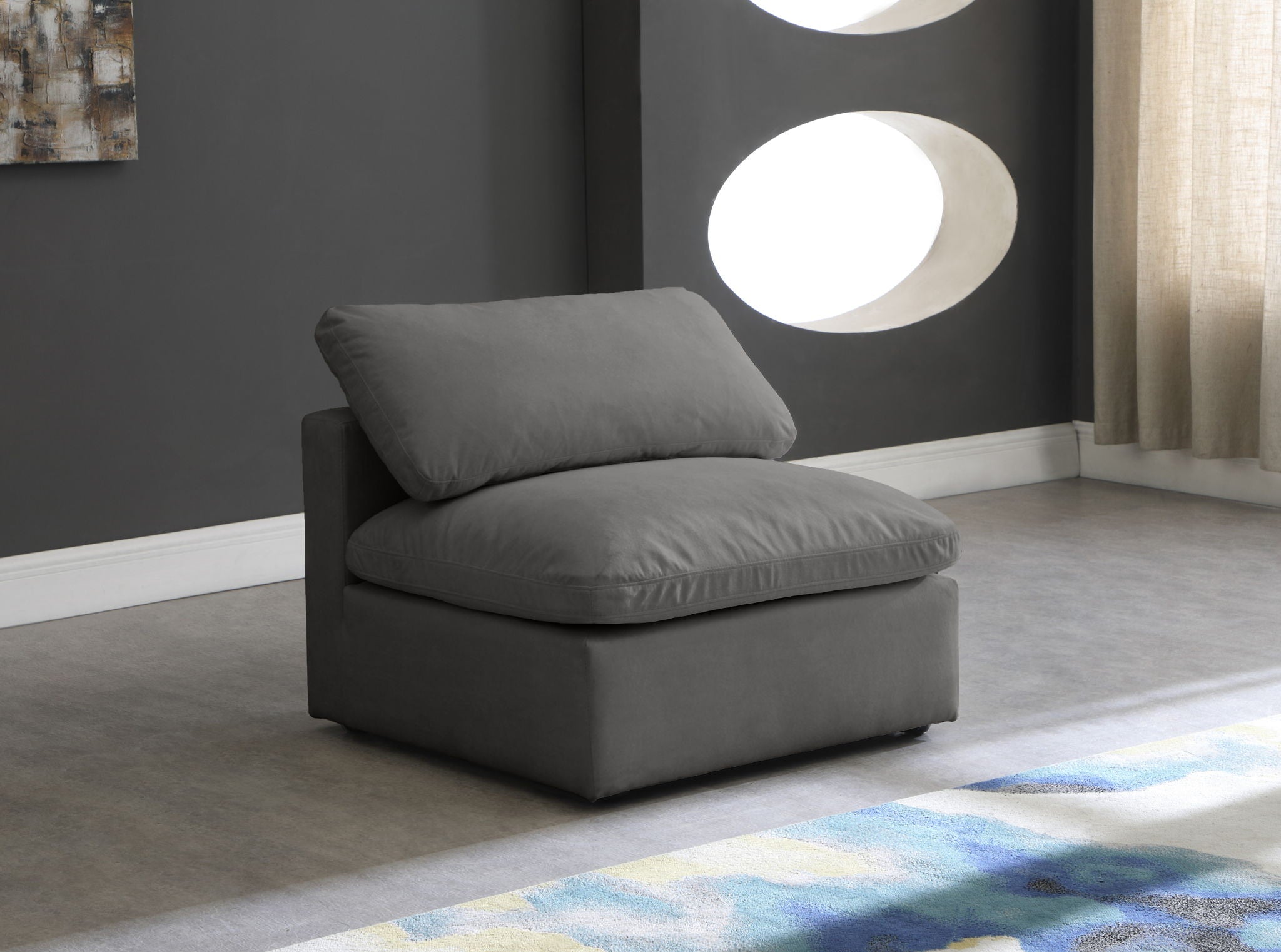 Plush - Modular Armless Chair - Urban Living Furniture (Los Angeles, CA)