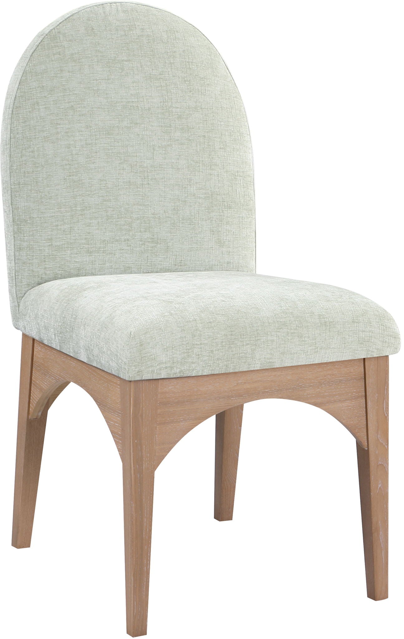 Waldorf - Chenille Dining Side Chair With Natural Legs - Urban Living Furniture (Los Angeles, CA)