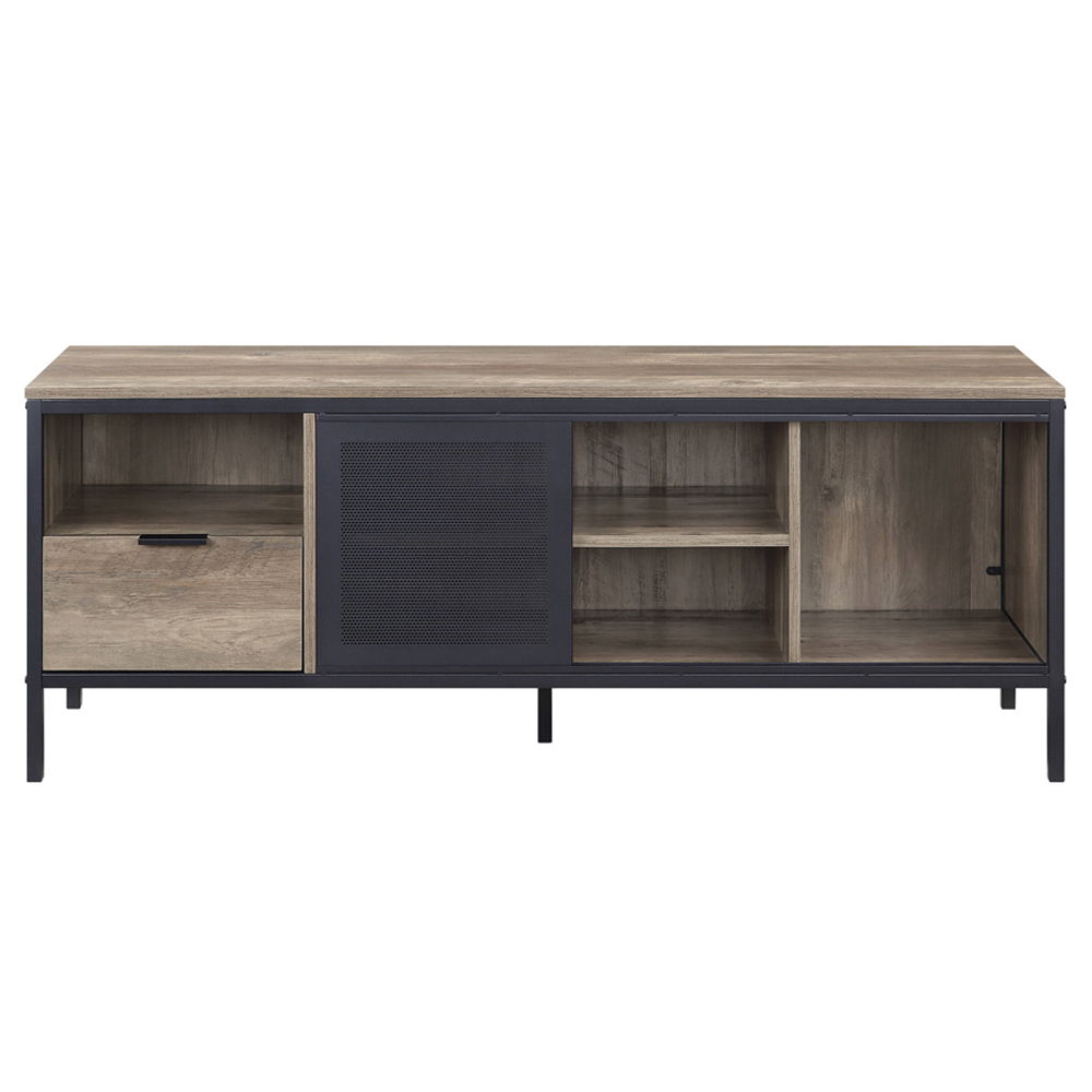 Nantan - 21" TV Stand - Rustic Oak & Black - Urban Living Furniture (Los Angeles, CA)