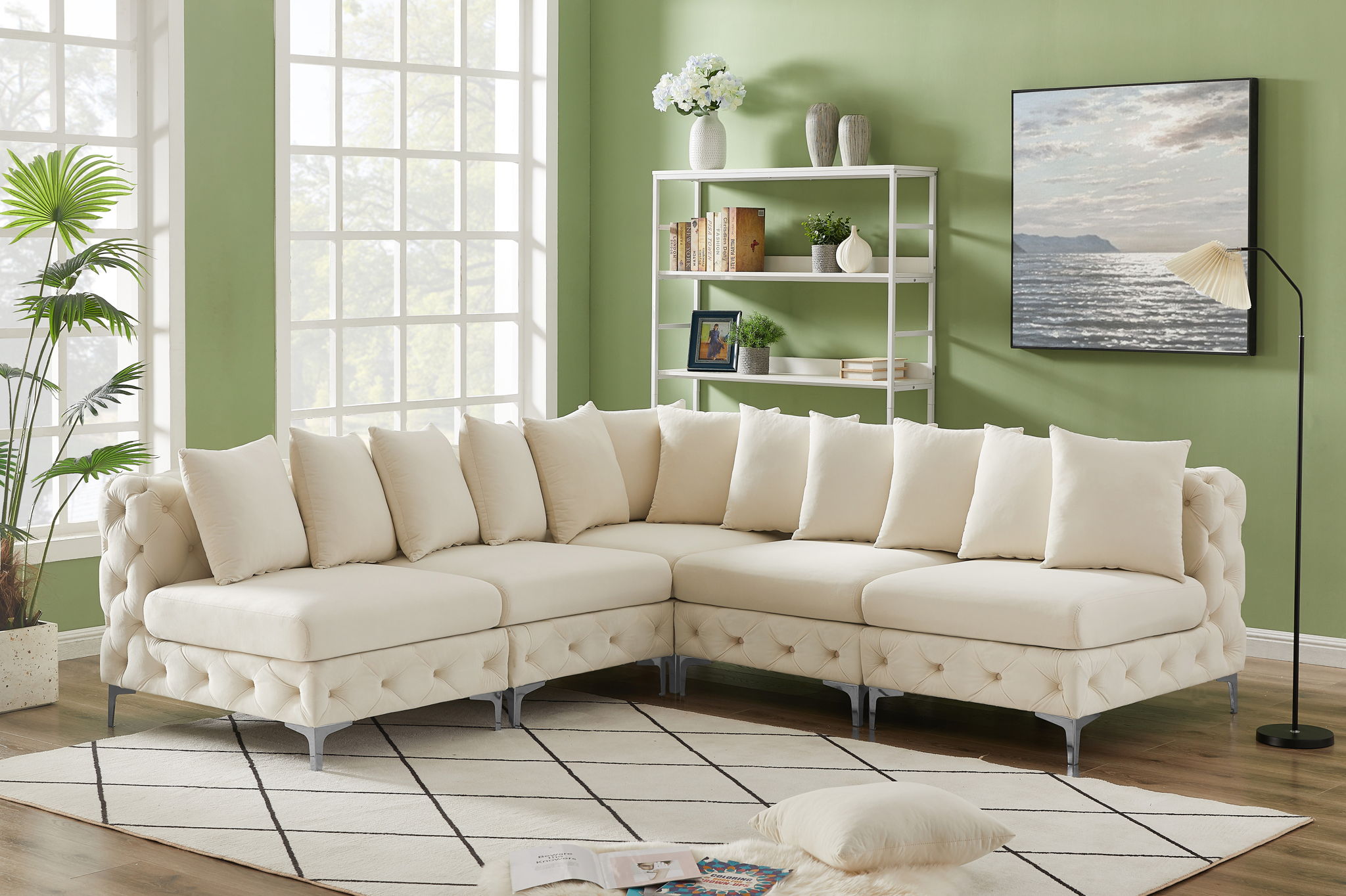 Tremblay - 5 Piece Modular Sectional - Urban Living Furniture (Los Angeles, CA)