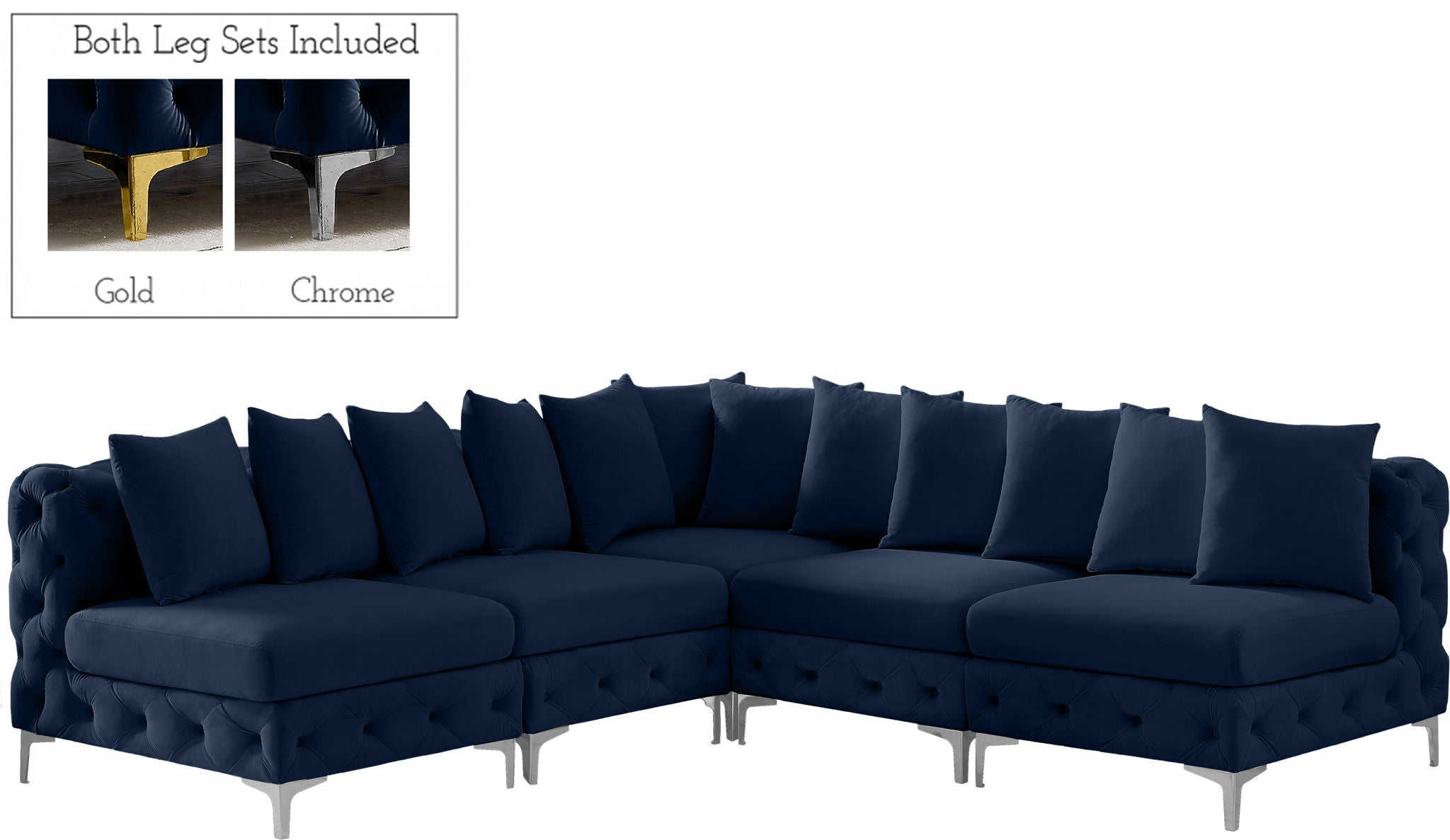 Tremblay - 5 Piece Modular Sectional - Urban Living Furniture (Los Angeles, CA)
