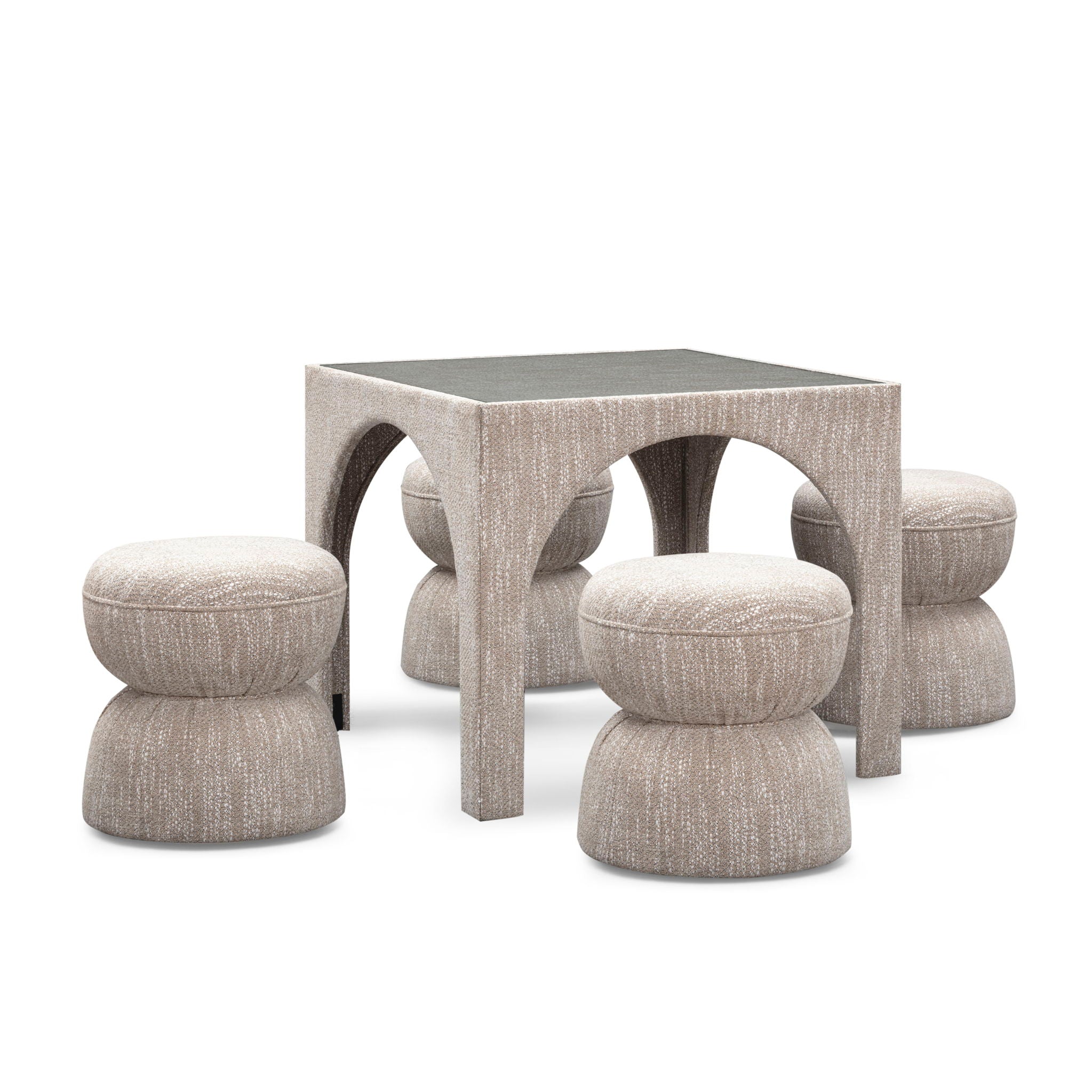 Tomlin - Game Table And Ottoman Set - Urban Living Furniture (Los Angeles, CA)