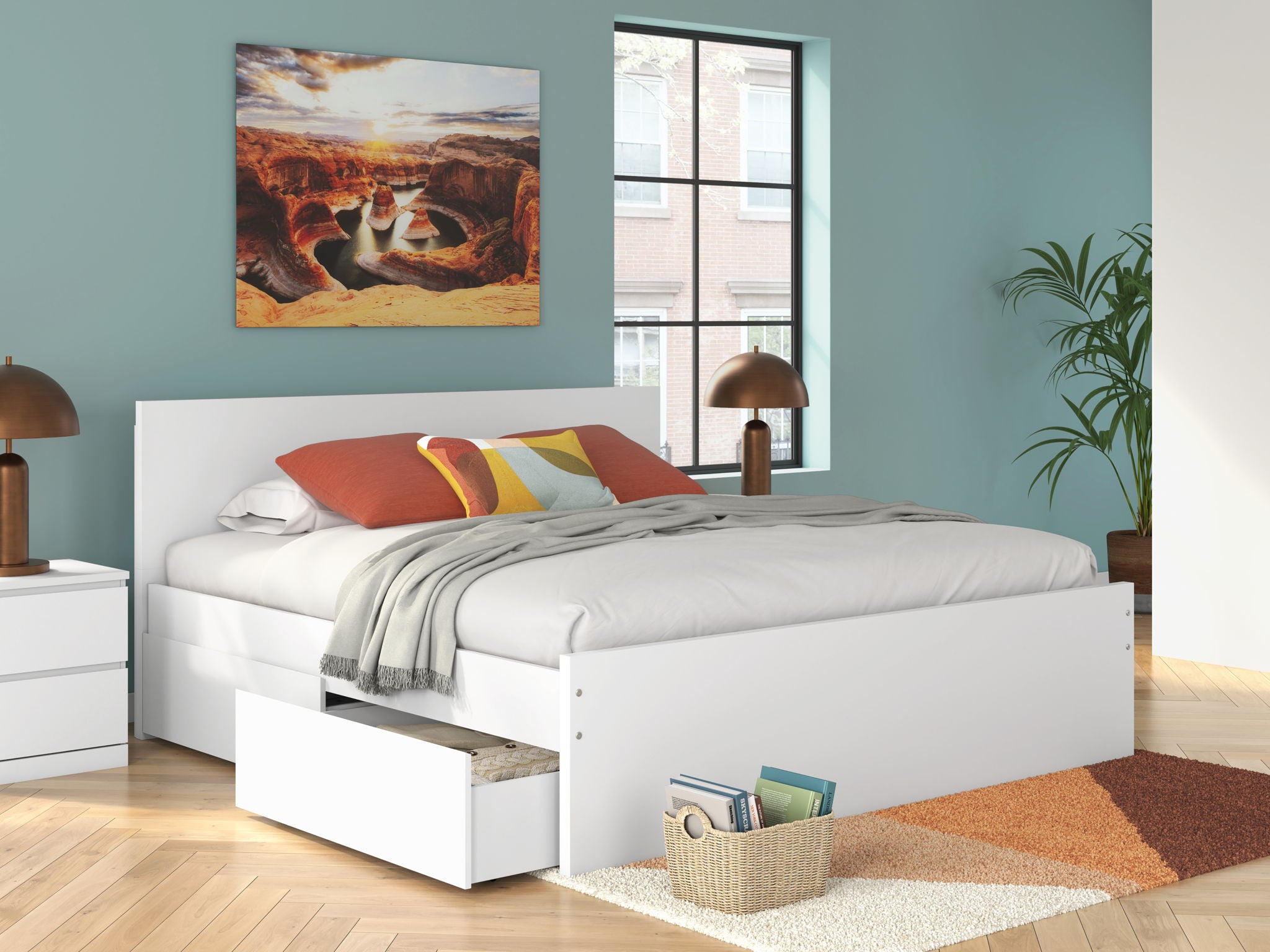 Onita - Panel Platform Bed - Urban Living Furniture (Los Angeles, CA)