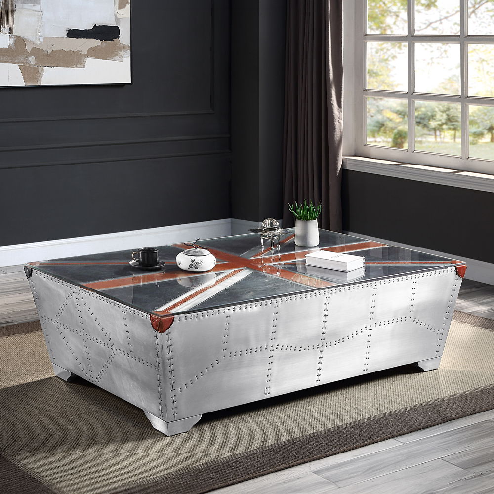 Brancaster - Coffee Table - Aluminum - Urban Living Furniture (Los Angeles, CA)