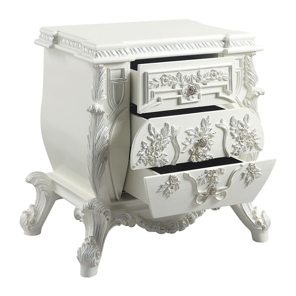 Vanaheim - Nightstand - Antique White - Urban Living Furniture (Los Angeles, CA)