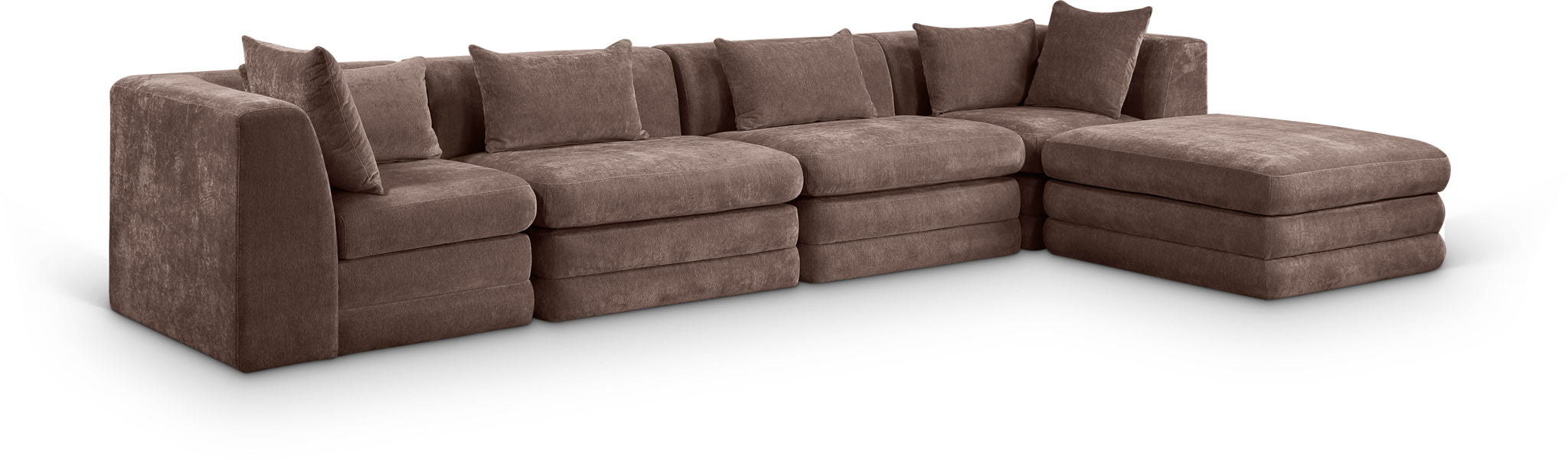 Stellar - 5 Piece Upholstered Modular Sectional - Urban Living Furniture (Los Angeles, CA)