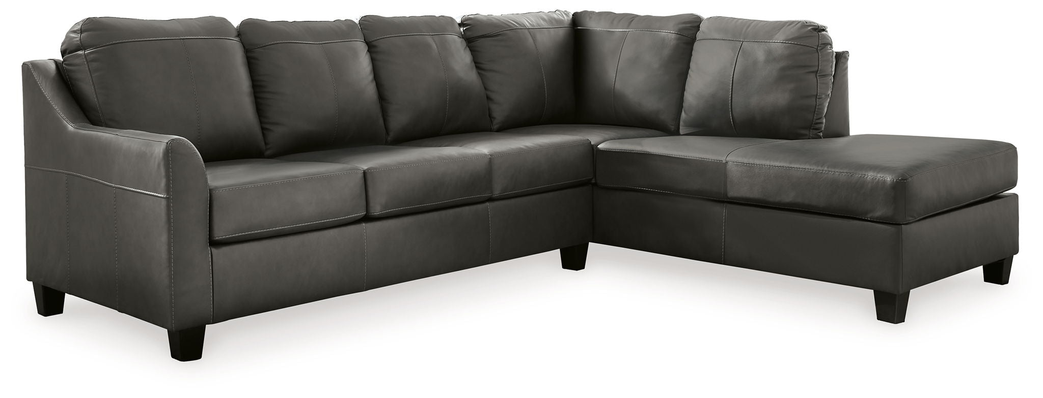 Valderno - Fog - 2-Piece Sectional With Raf Corner Chaise - Urban Living Furniture (Los Angeles, CA)