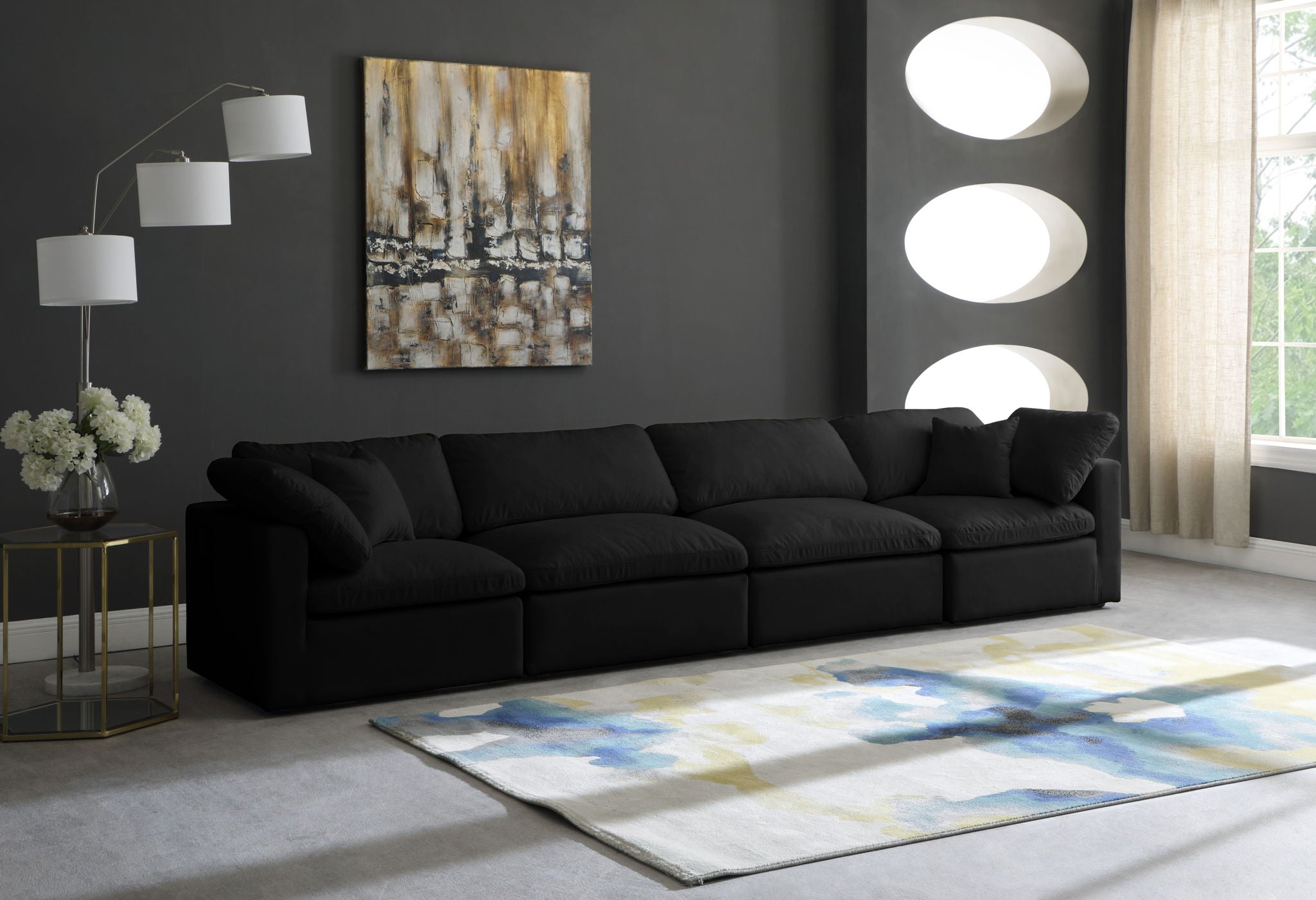 Plush - Modular 4 Seat Sofa - Urban Living Furniture (Los Angeles, CA)
