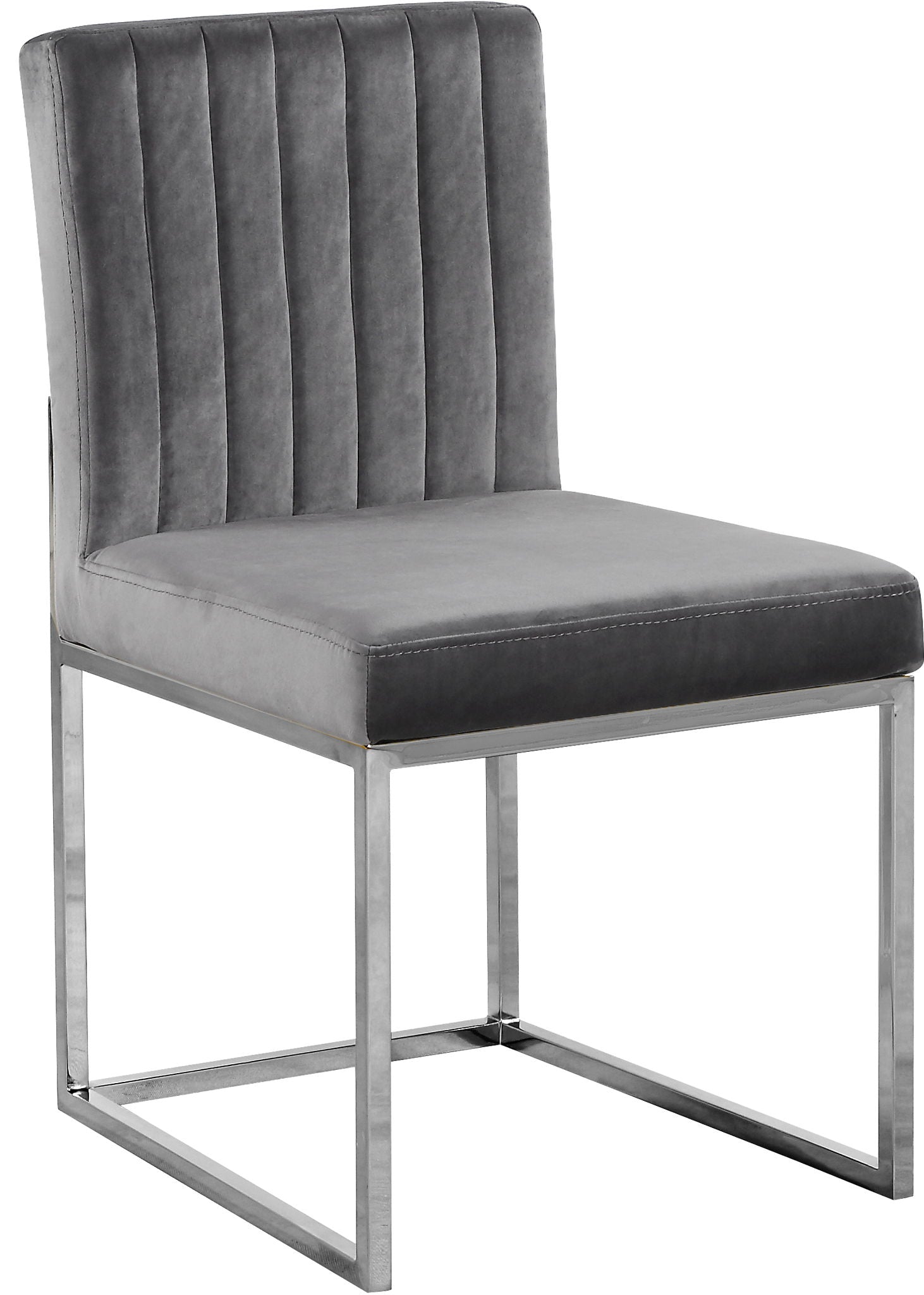 Giselle - Dining Chair with Chrome Base (Set of 2) - Urban Living Furniture (Los Angeles, CA)