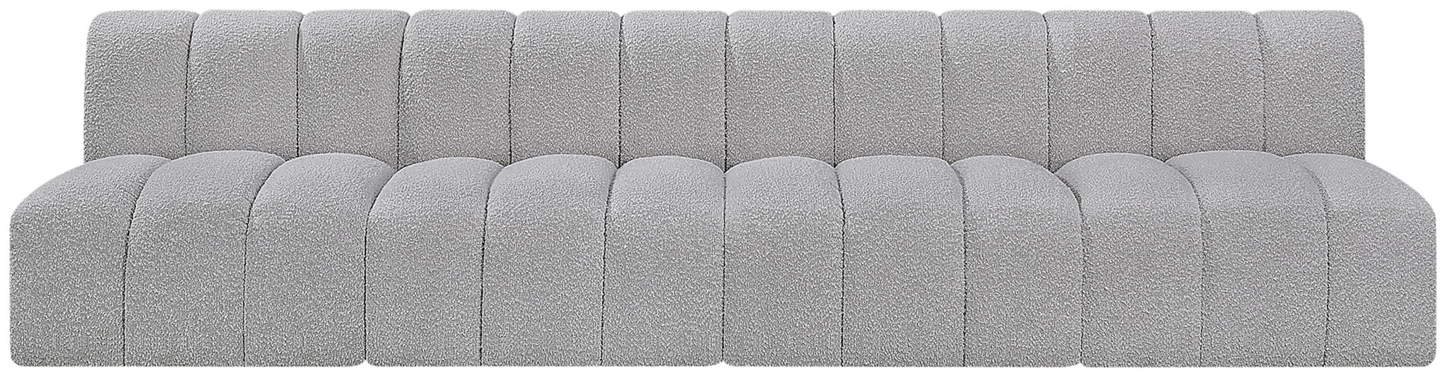 Arc - Boucle Fabric 4 Seats Modular Sofa - Urban Living Furniture (Los Angeles, CA)