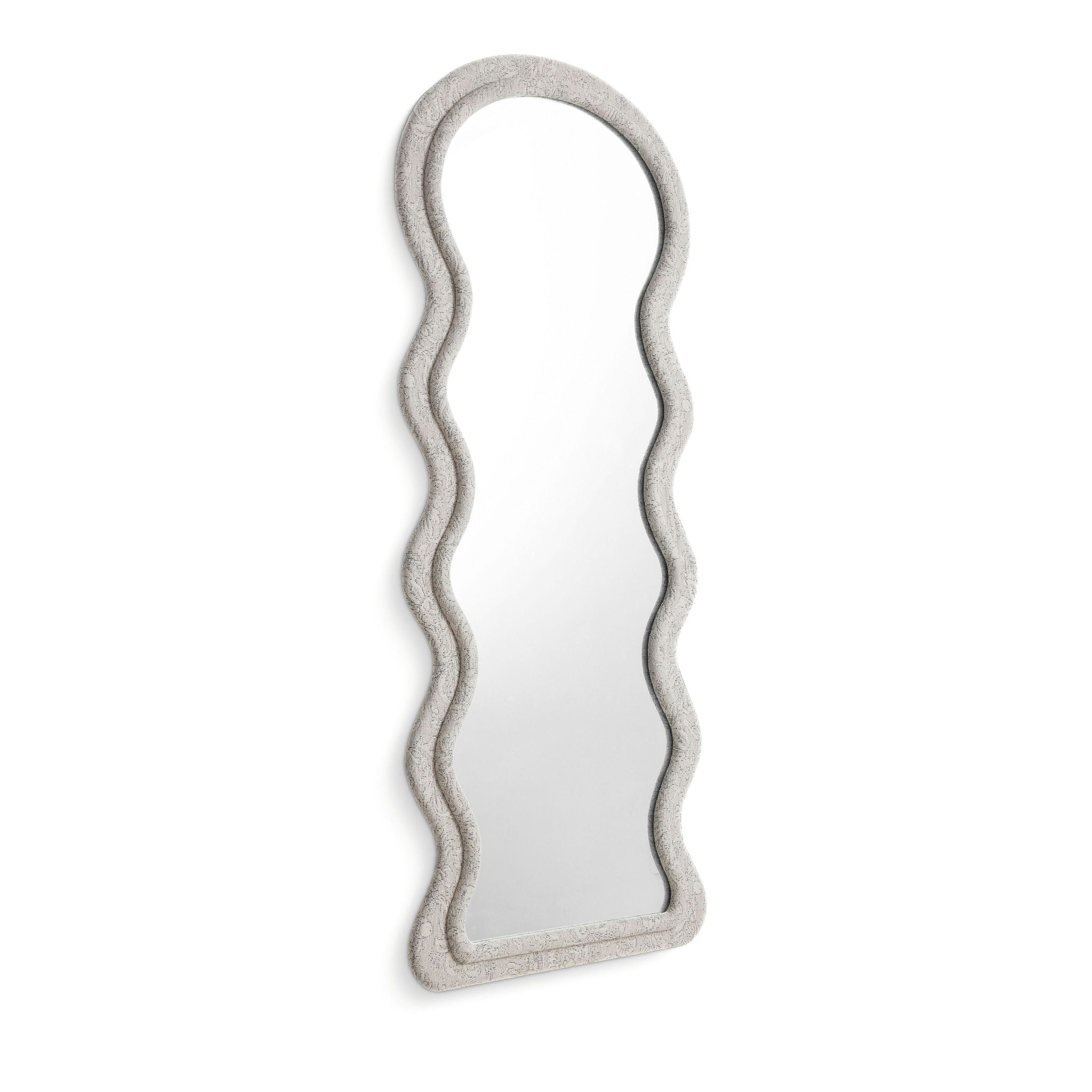 Rhodes - Velvet Floor Mirror