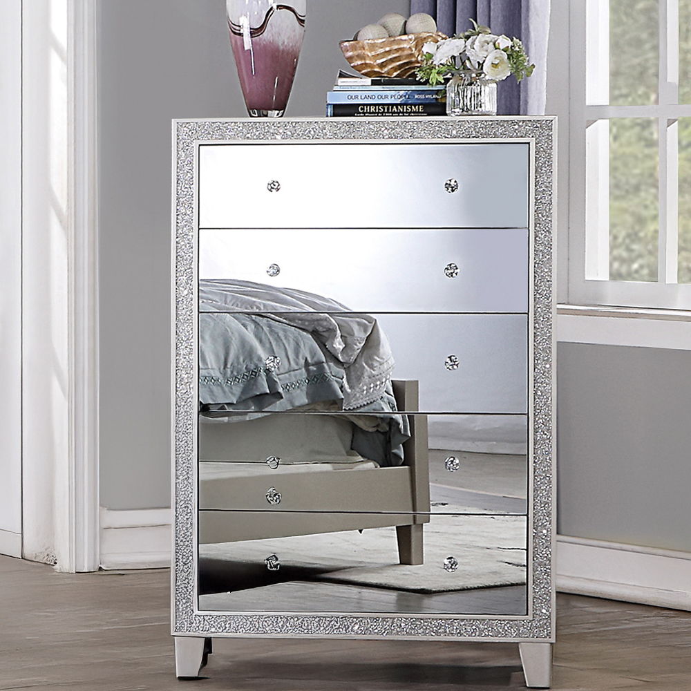 Sliverfluff - Chest - Mirrored & Champagne - Urban Living Furniture (Los Angeles, CA)