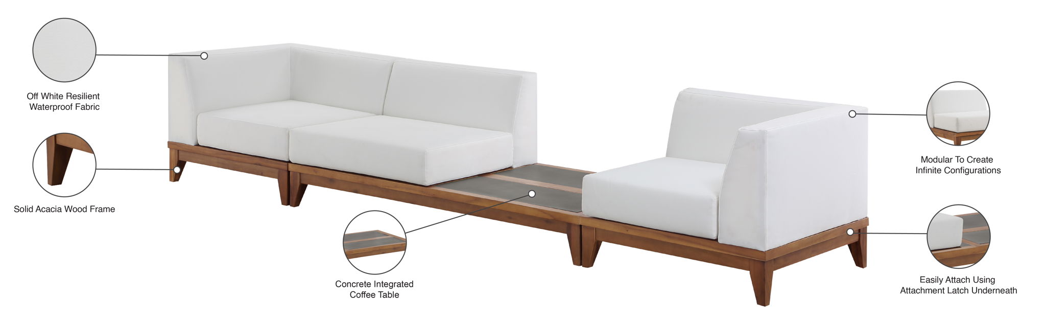 Rio - Modular Sectional - Urban Living Furniture (Los Angeles, CA)