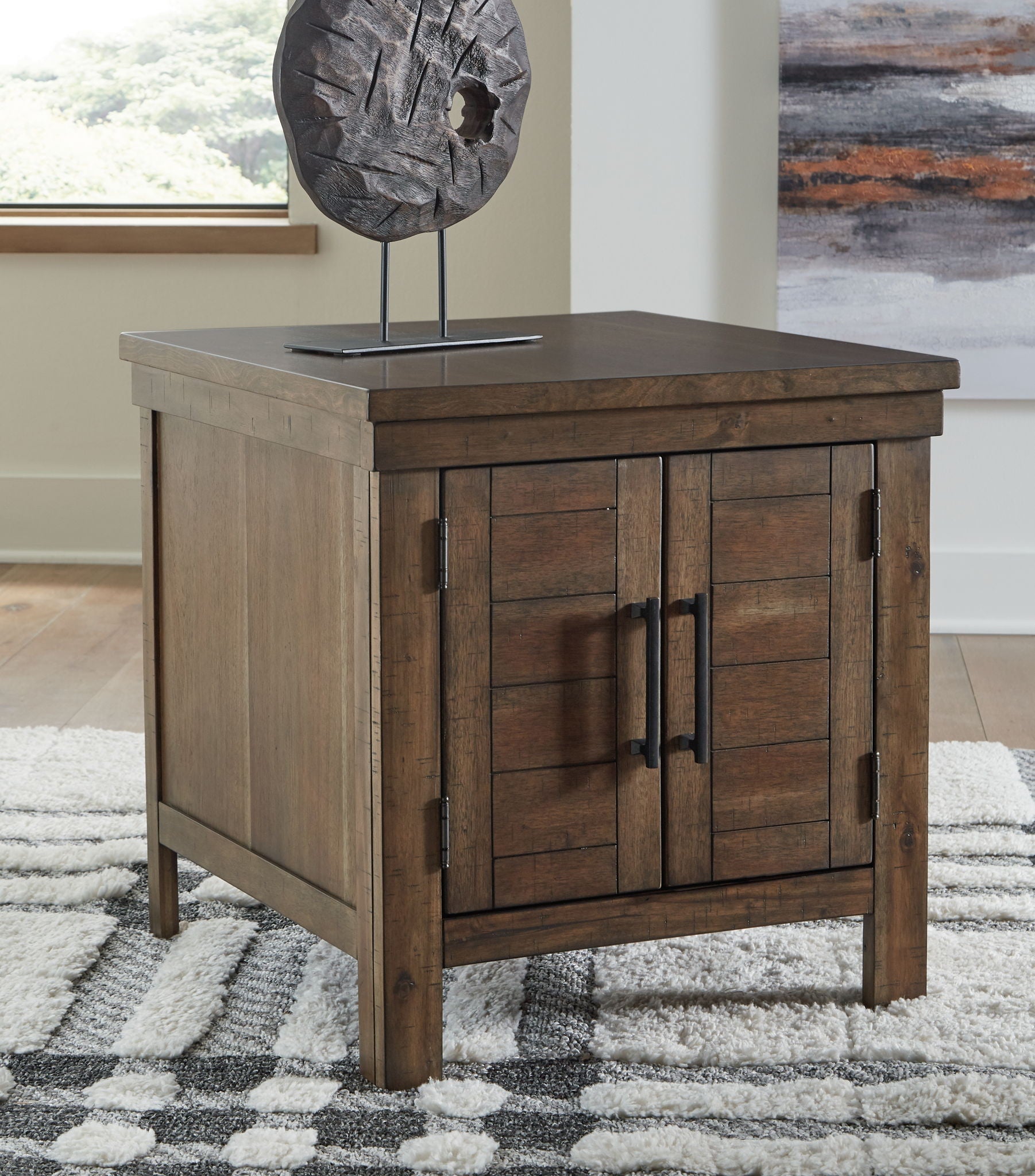 Moriville - Grayish Brown - Rectangular End Table - Urban Living Furniture (Los Angeles, CA)