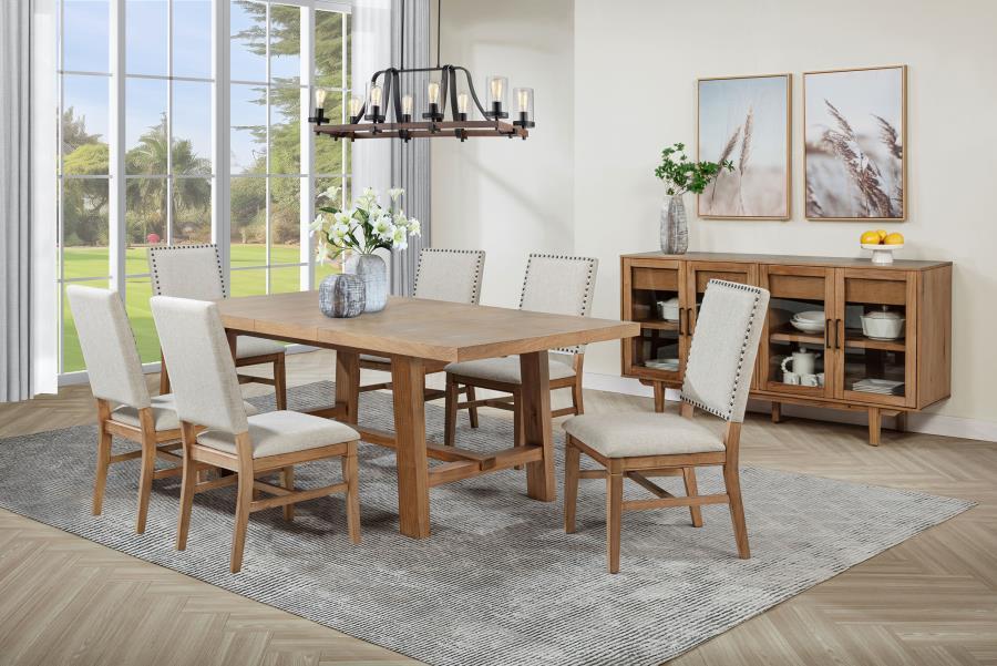 Middleton - Extension Leaf Dining Set With Upholstered Chairs - Urban Living Furniture (Los Angeles, CA)