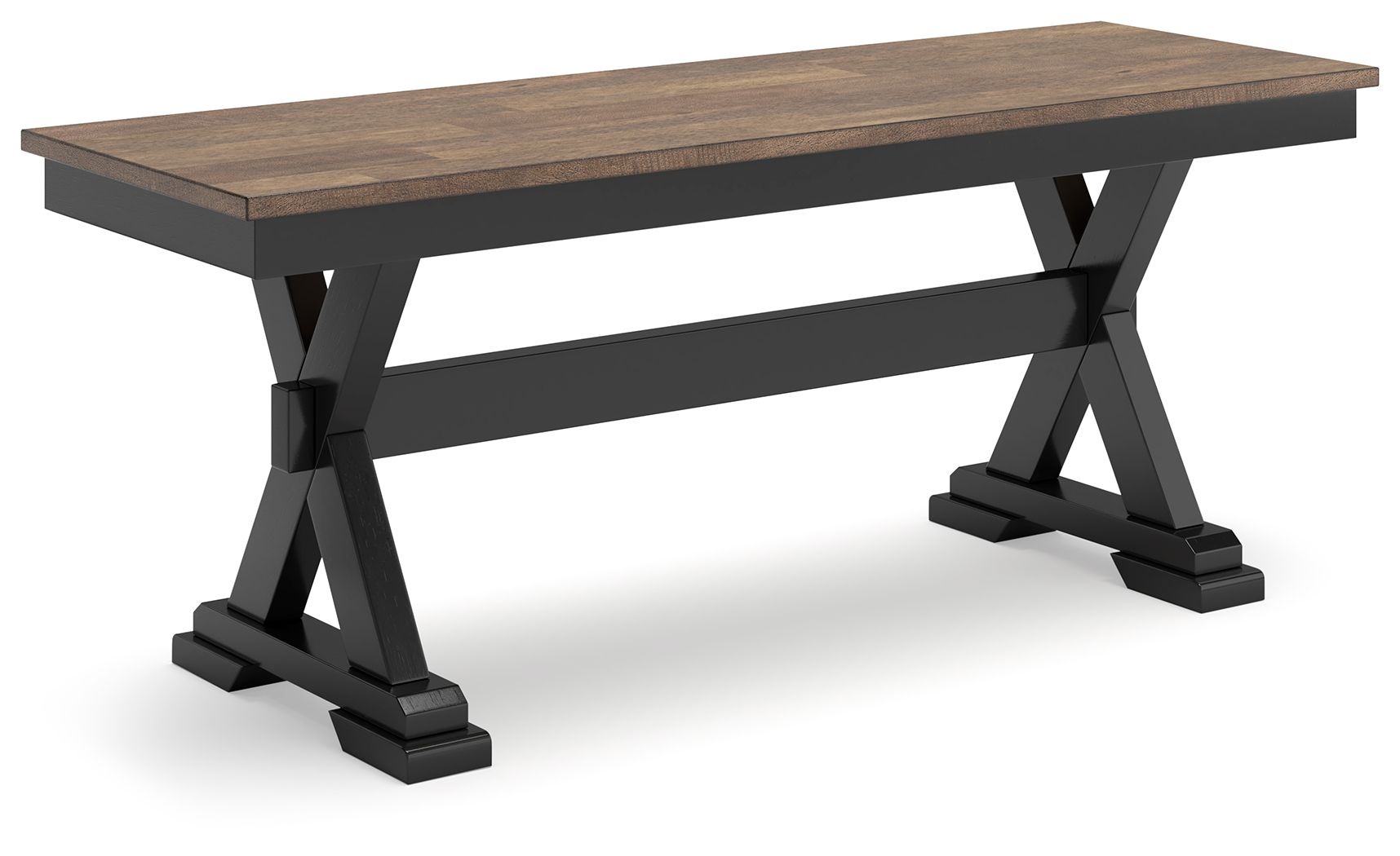 Wildenauer - Brown / Black - Large Dining Room Bench - Urban Living Furniture (Los Angeles, CA)