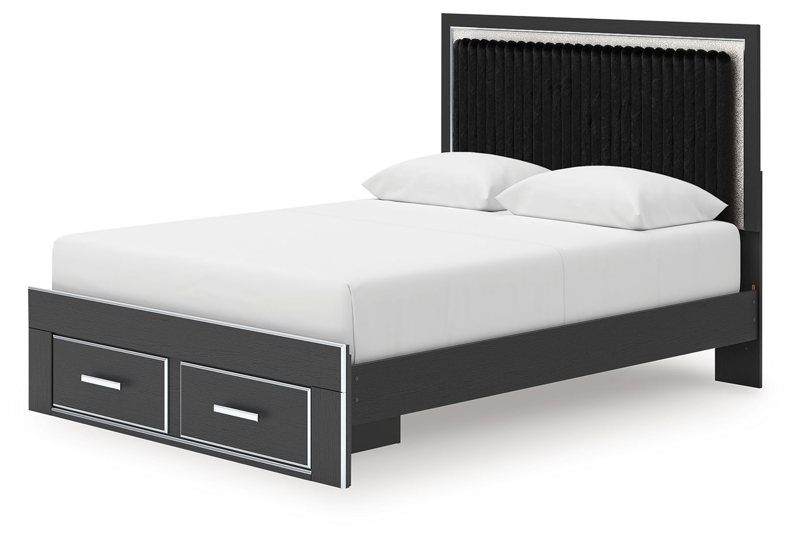 Zuraleus - Upholstered Panel Platform Storage Bed - Urban Living Furniture (Los Angeles, CA)