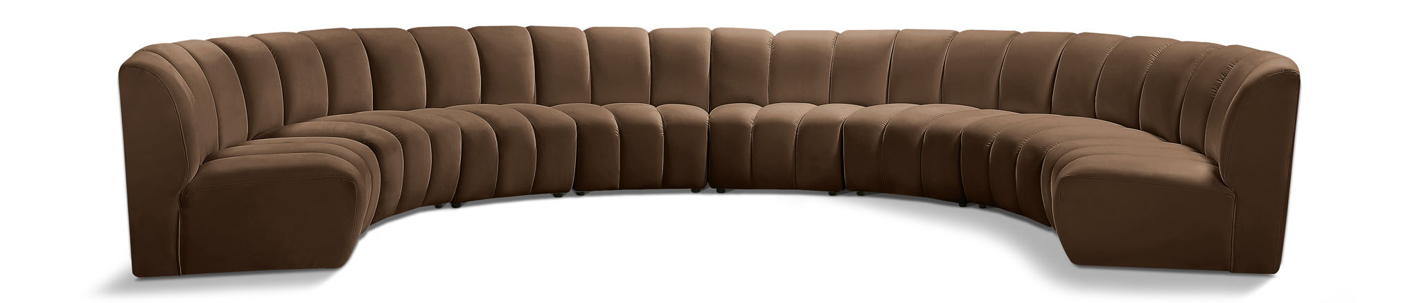 Infinity - 8 Piece Modular Sectional - Brown - Urban Living Furniture (Los Angeles, CA)
