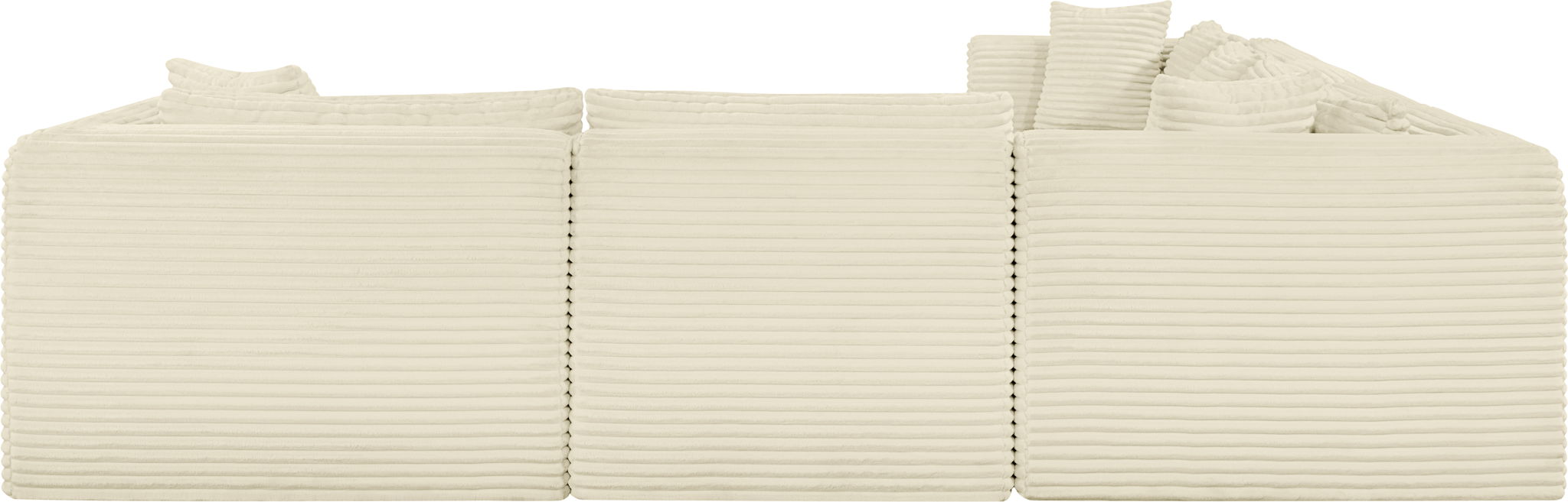 Shaggy - 7 Piece Modular U-Shaped Sectional With Ottoman - Urban Living Furniture (Los Angeles, CA)