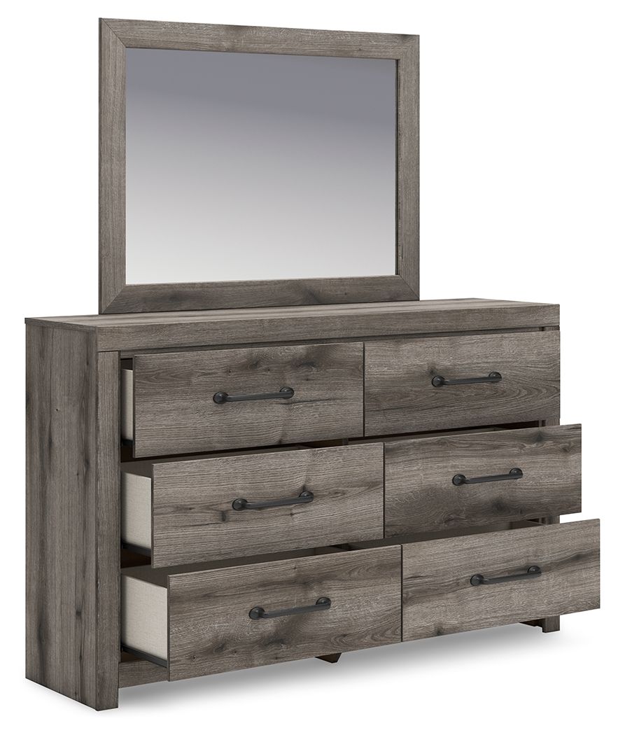 Graystorm - Brown Gray - Dresser And Mirror - Urban Living Furniture (Los Angeles, CA)