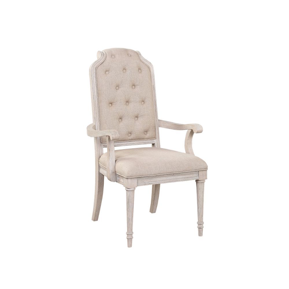 Wynsor - Arm Chair (Set of 2) - Antique White - Urban Living Furniture (Los Angeles, CA)