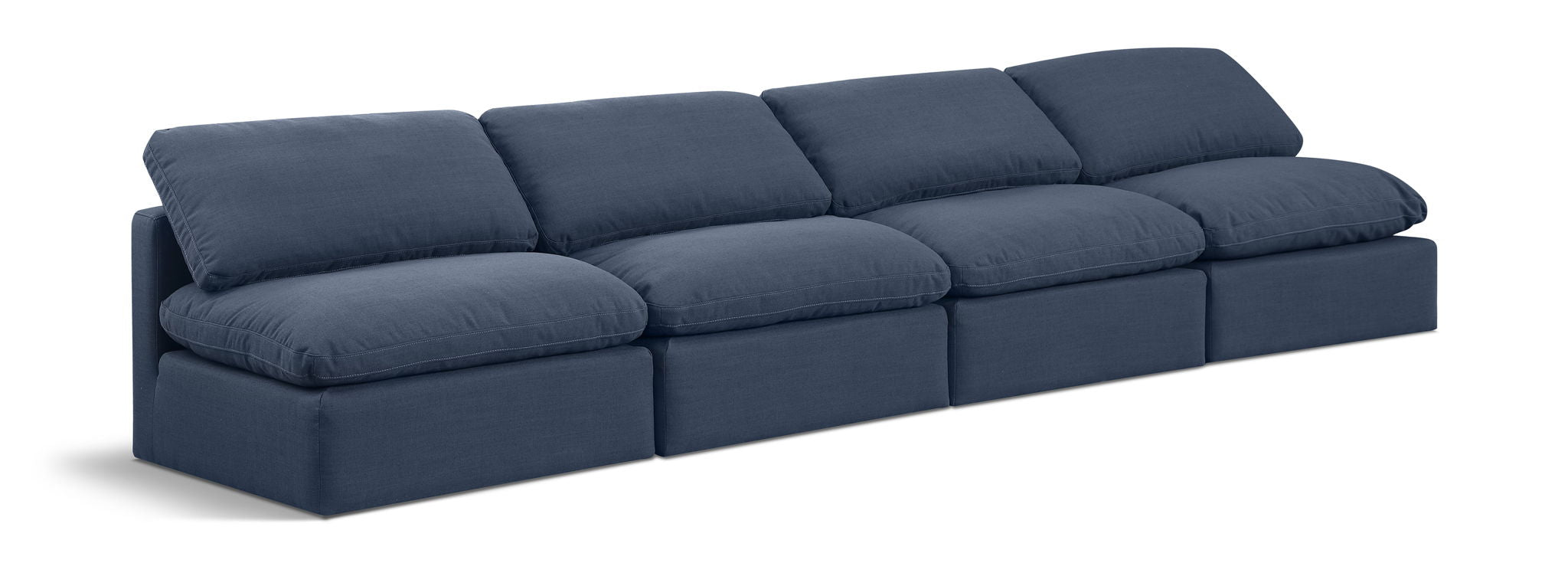Indulge - Linen 4 Seat Modular Armless Sofa - Urban Living Furniture (Los Angeles, CA)