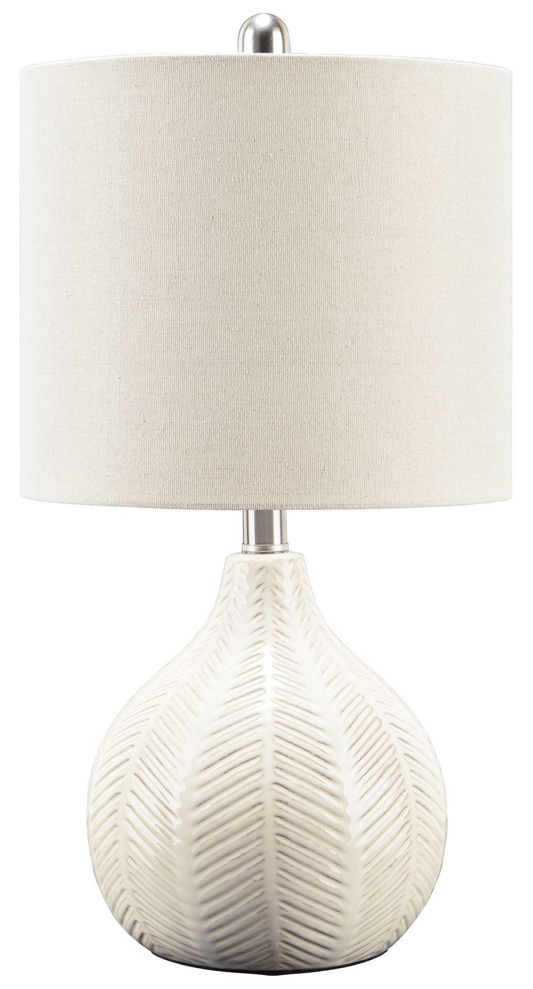 Rainermen - Off White - Ceramic Table Lamp - Urban Living Furniture (Los Angeles, CA)