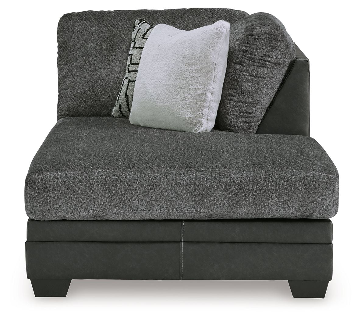 Brixley Pier - Graphite - Raf Corner Chaise - Urban Living Furniture (Los Angeles, CA)