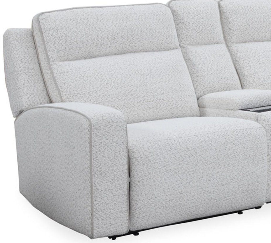 Lancaster - Power Left Arm Facing Zero Gravity Recliner - Fluffy River Rock - Urban Living Furniture (Los Angeles, CA)