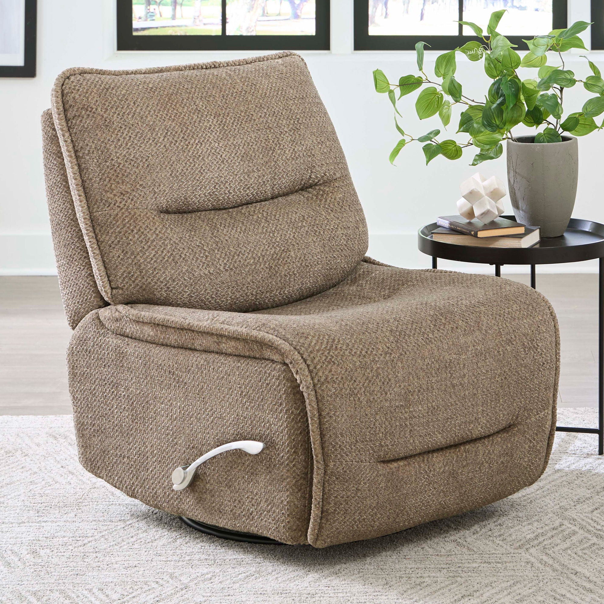 Leo - Armless Recliner - Wheat - Urban Living Furniture (Los Angeles, CA)