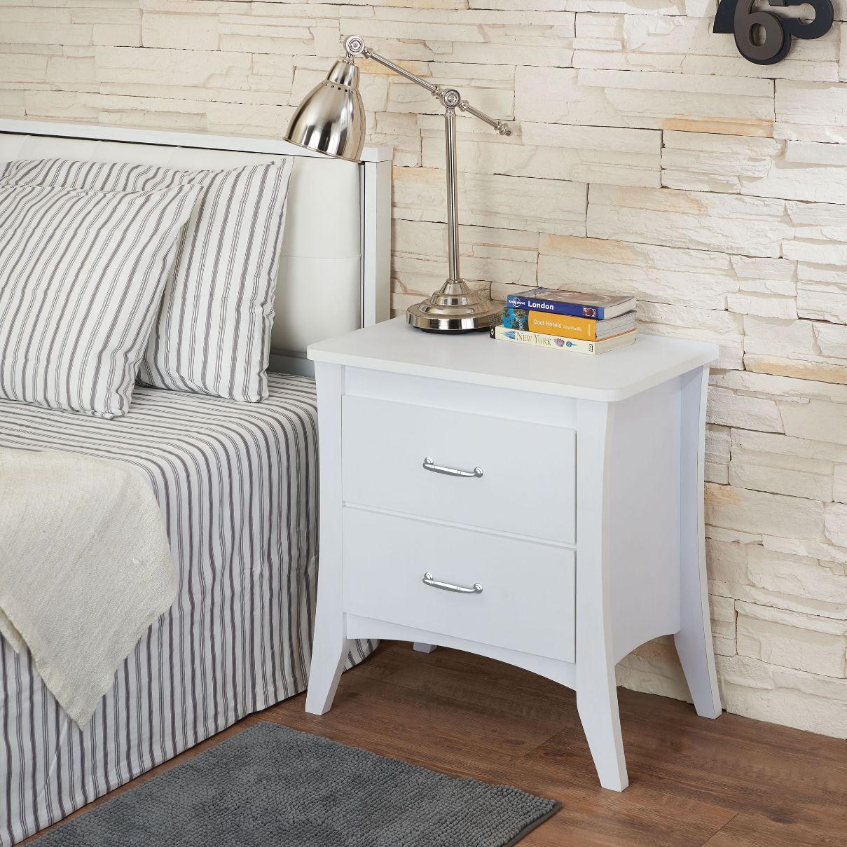 Babb - Accent Table - White - Urban Living Furniture (Los Angeles, CA)