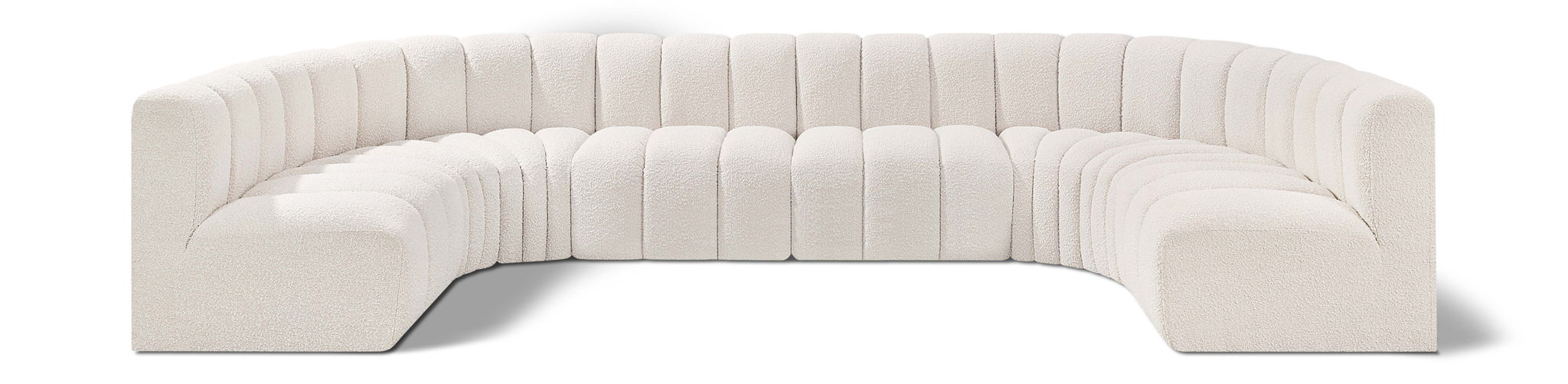 Arc - Boucle Fabric 8 Piece Modular Sofa - Urban Living Furniture (Los Angeles, CA)