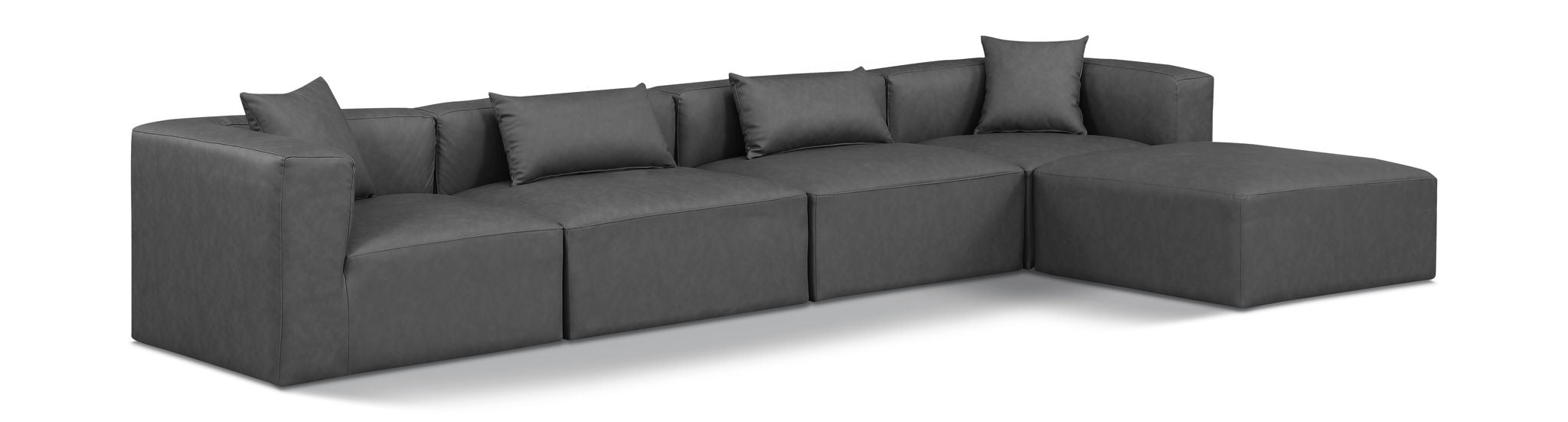 Cube - 5 Piece Modular Sectional With Chaise - Urban Living Furniture (Los Angeles, CA)