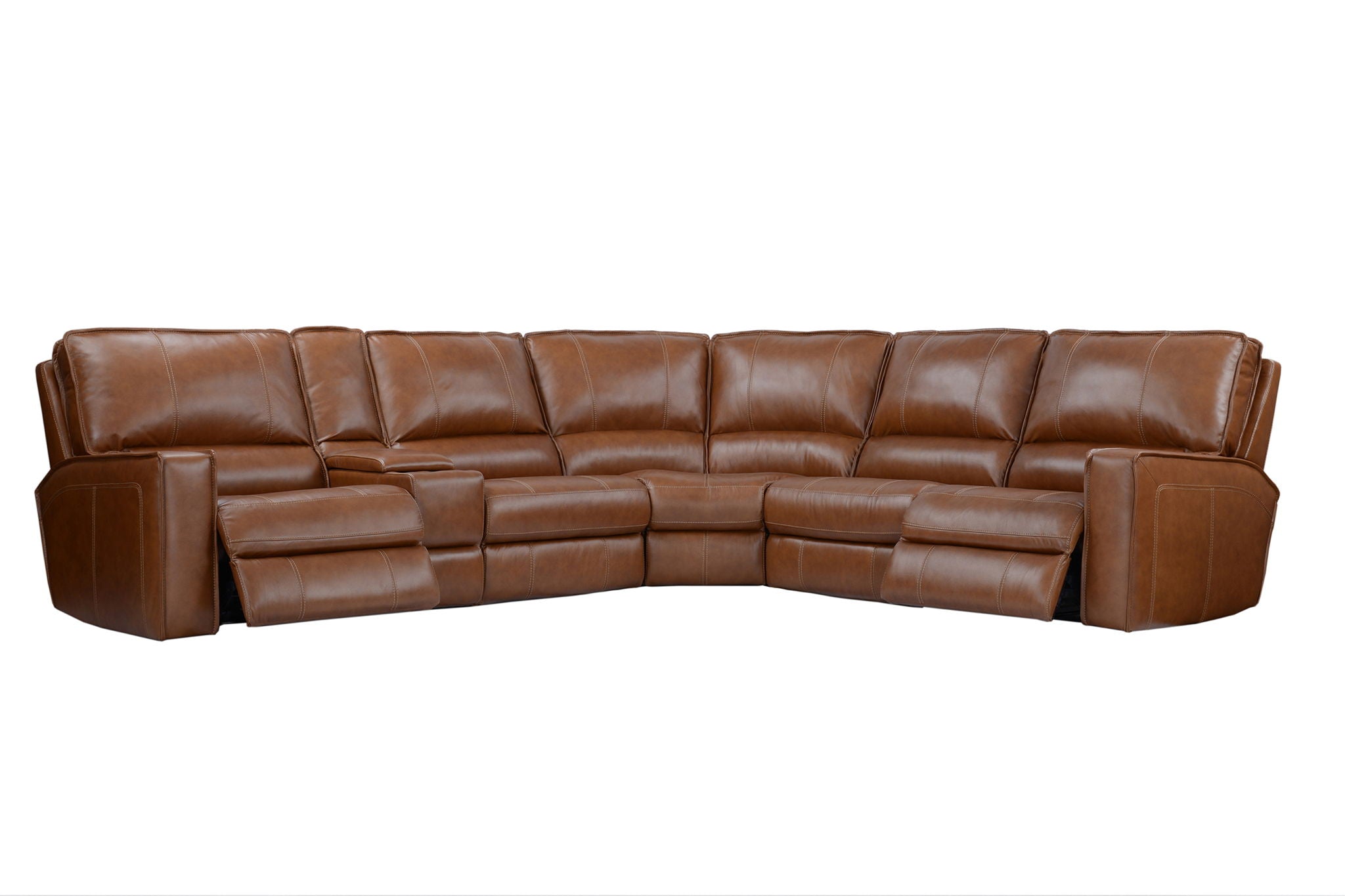 Rockford - 6 Piece Modular Power Reclining Sectional - Urban Living Furniture (Los Angeles, CA)