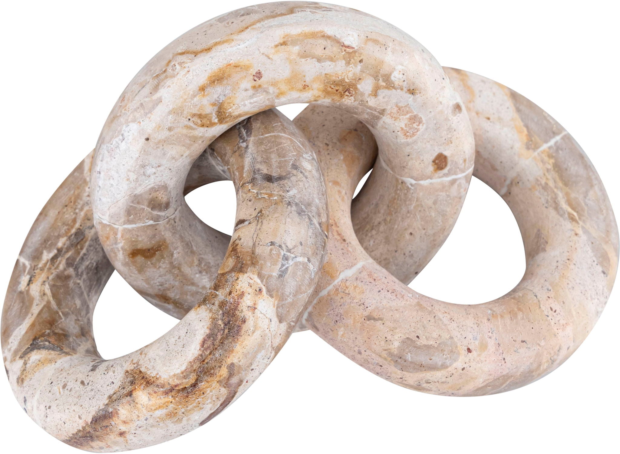 Rings - Marble Decorative Chain Links - Urban Living Furniture (Los Angeles, CA)