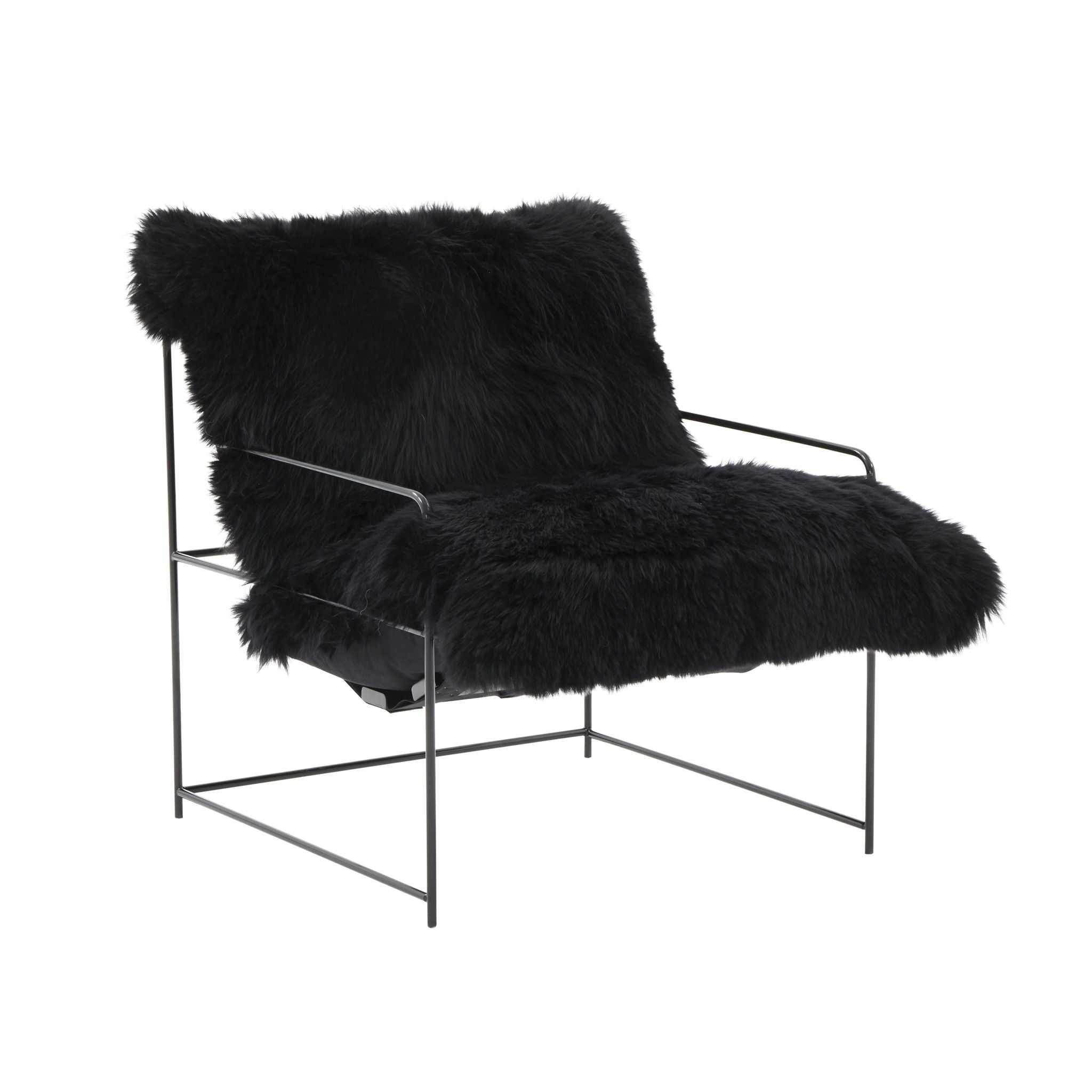 Kimi - Genuine Sheepskin Chair - Urban Living Furniture (Los Angeles, CA)