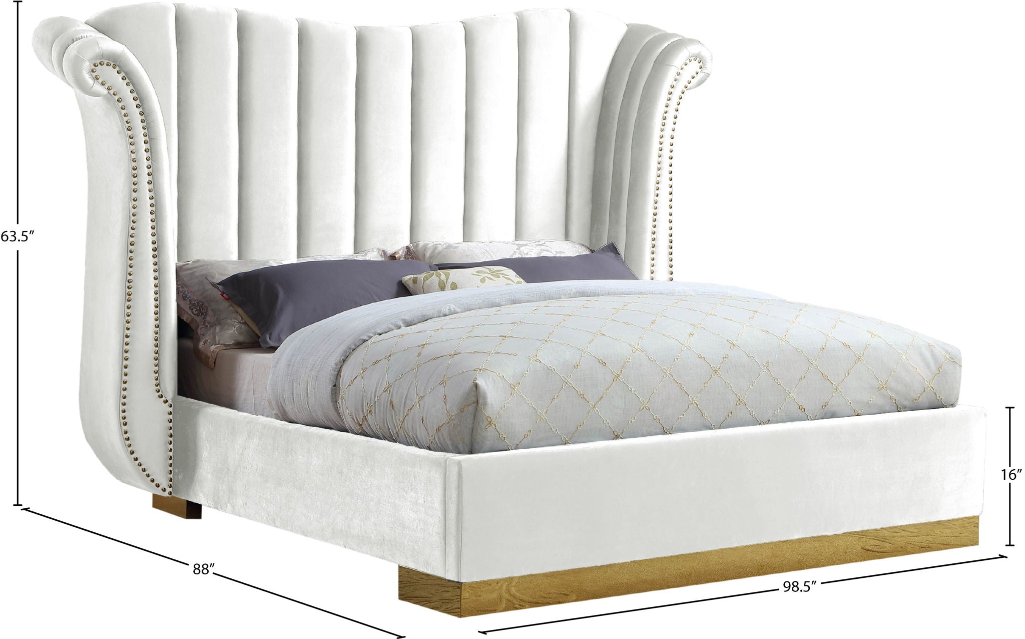 Flora - Bed - Urban Living Furniture (Los Angeles, CA)