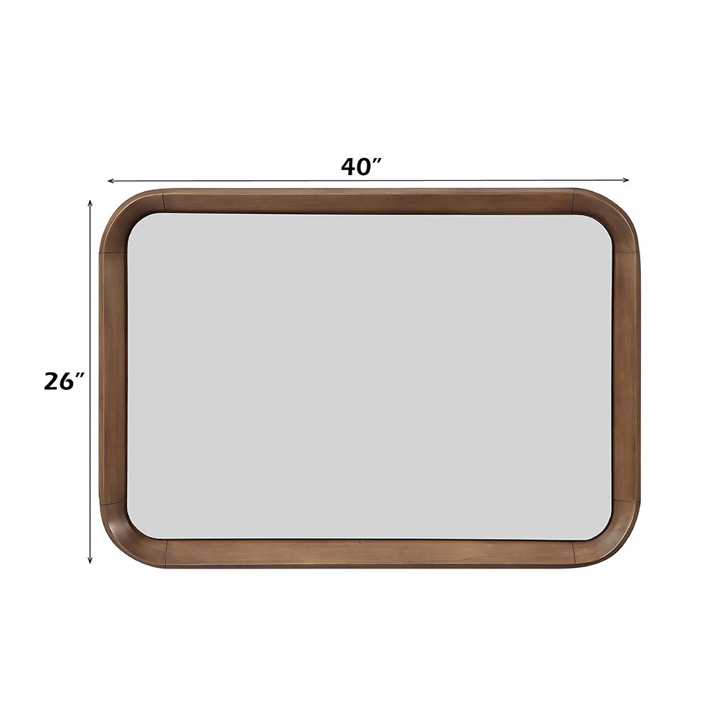 Harvey - Accent Mirror - Walnut - Urban Living Furniture (Los Angeles, CA)