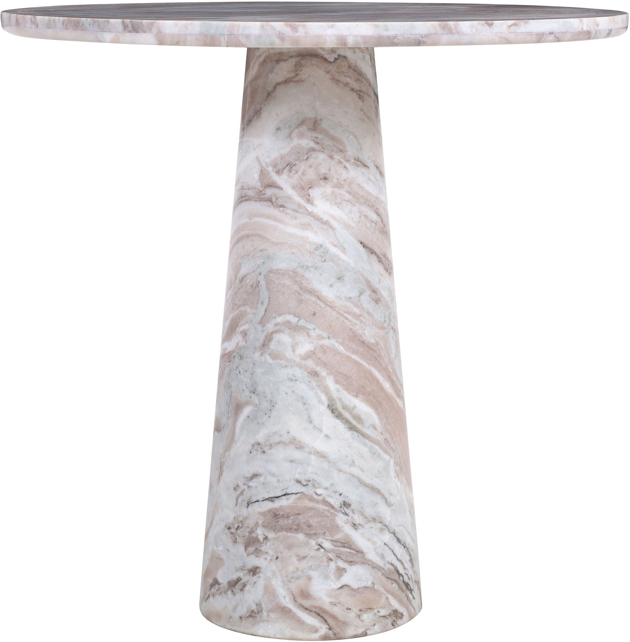 Fontelina - 30" Genuine Marble Bistro Dining Table - Urban Living Furniture (Los Angeles, CA)