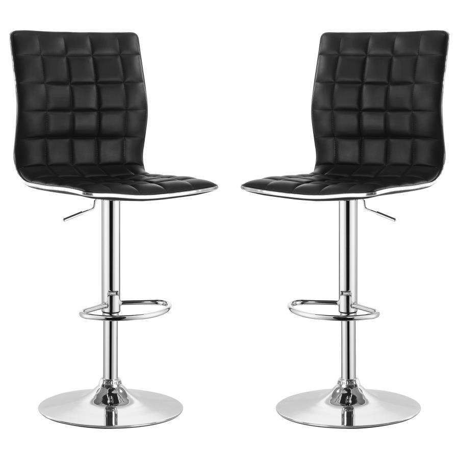 Ashbury - Upholstered Adjustable Bar Stool (Set of 2) - Urban Living Furniture (Los Angeles, CA)