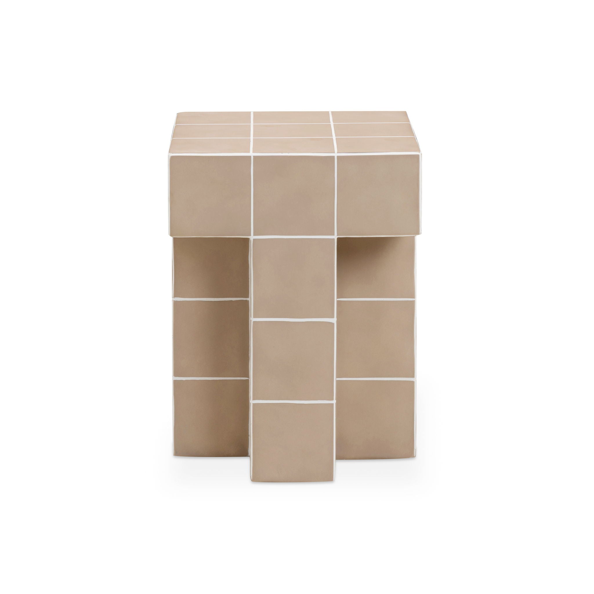 Alma - Tile Concrete Indoor/Outdoor Side Table