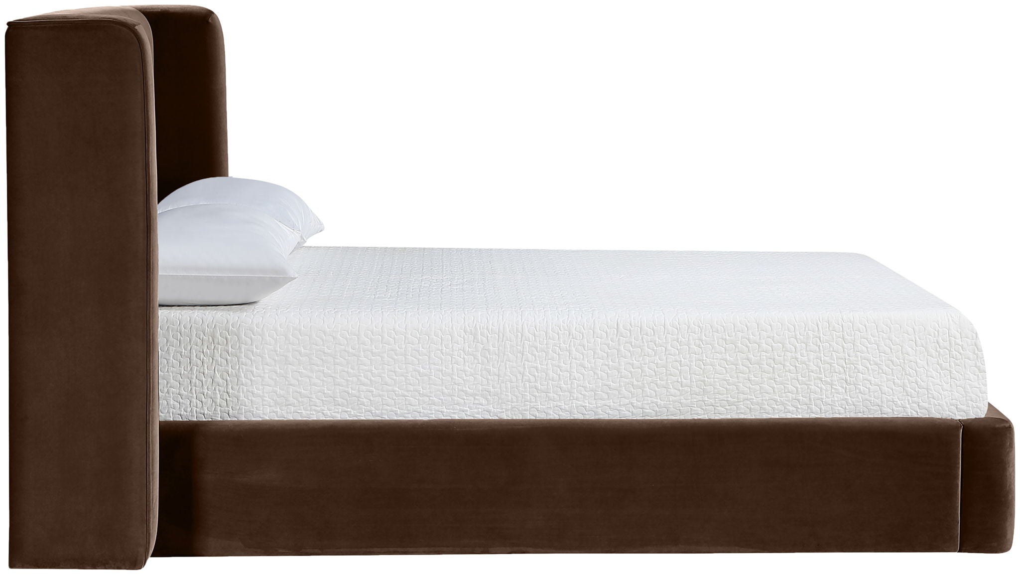 Kendall - Velvet Upholstered Bed - Urban Living Furniture (Los Angeles, CA)